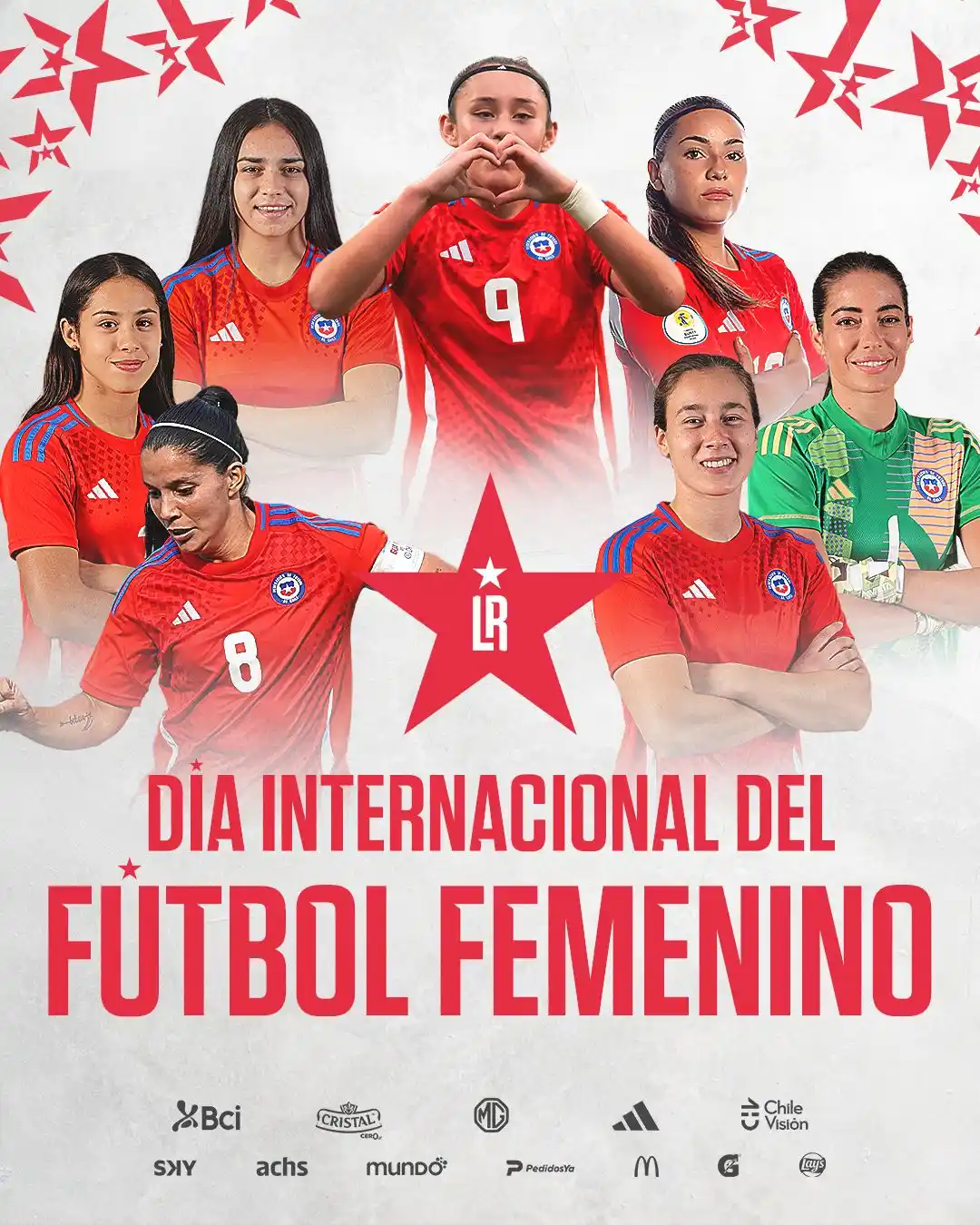 Image from 🇨🇱 La Roja | Selección Chilena : En el Día Internacional del Fútbol Femenino saludamos a todas las que ...