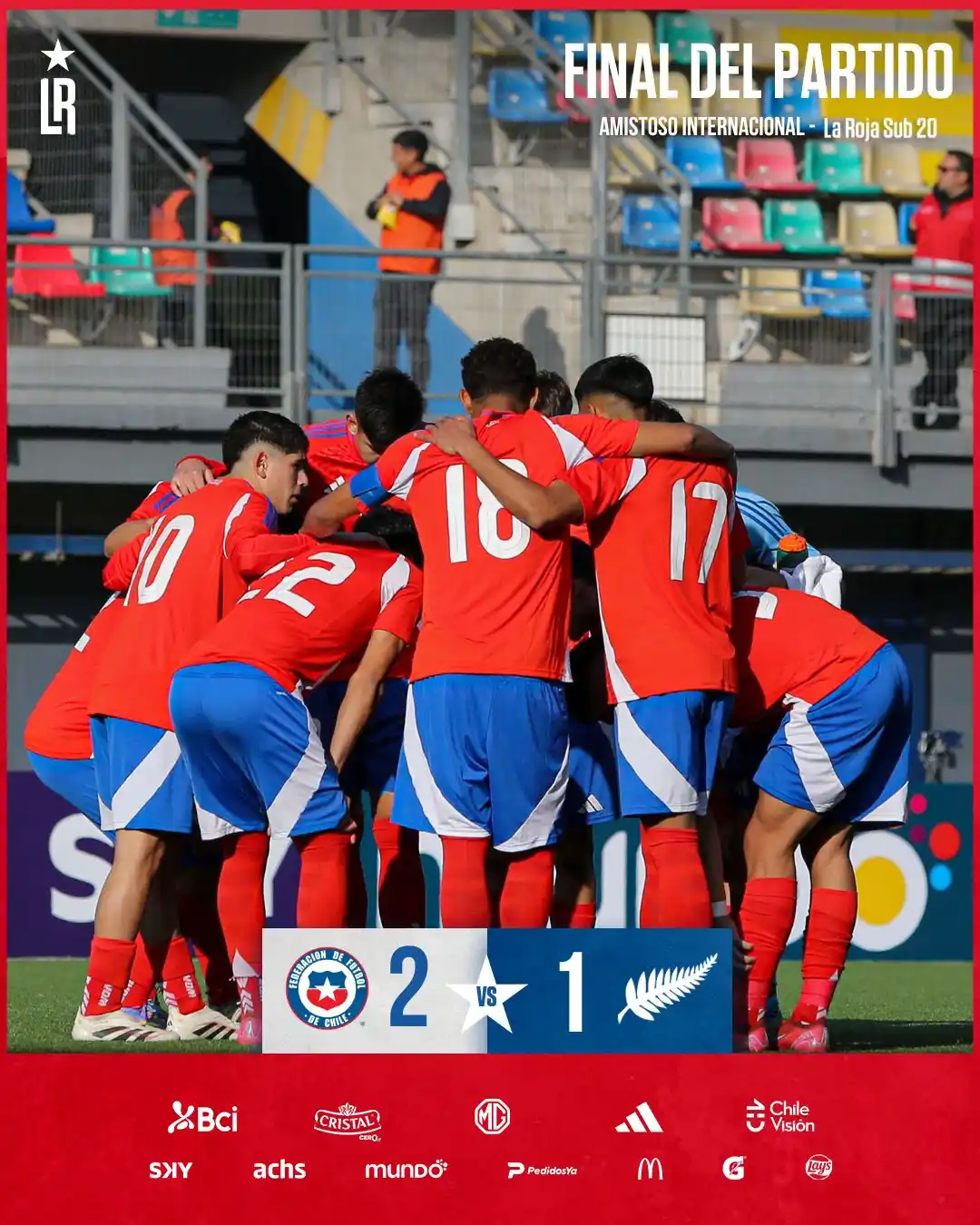 Image from 🇨🇱 La Roja | Selección Chilena : 🔚 FINAL DEL PARTIDO ⚽️ <a class="text-blue-500 hover:underline curso...