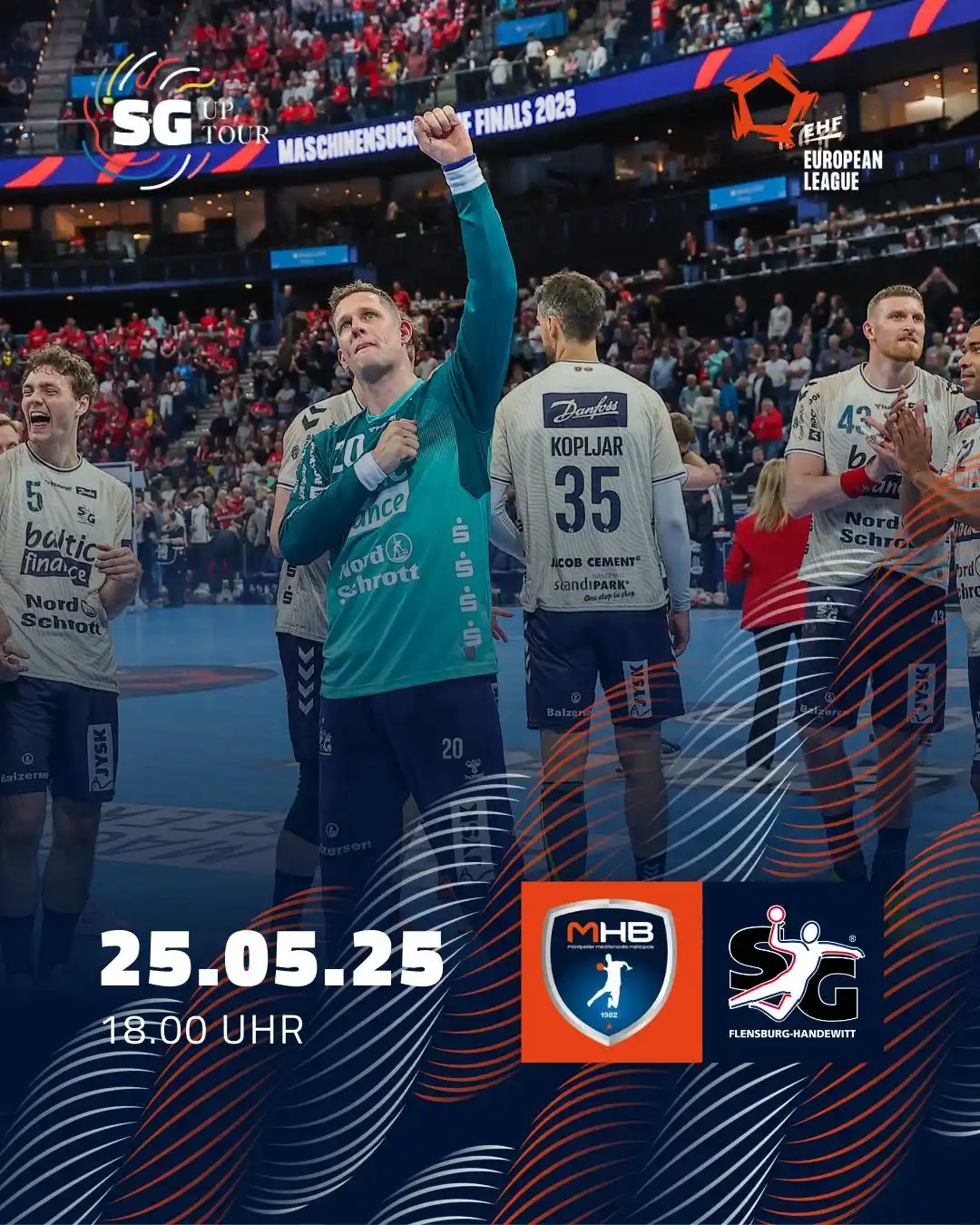 Image from SG Flensburg-Handewitt: Finale ohoooo 😍 Heute um 18.00 Uhr heißt es 60 Minuten Vollgas auf un...