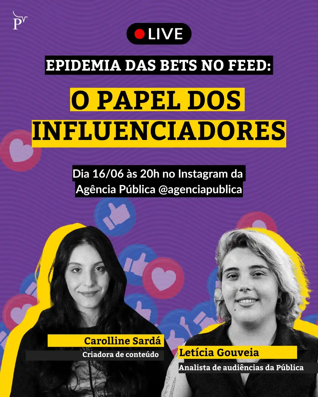 Image from Agência Pública: 🤼 INFLUENCERS X BETS | Em meio à epidemia das bets, qual é, de fato, ...