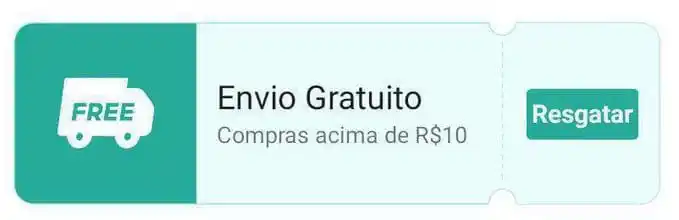 Image from ✨PromosdaMah: ⏩ LIBERADO Cupom de Frete grátis nas compras a partir de R$10 para to...