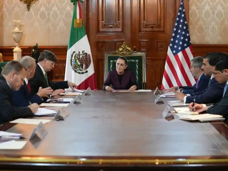 Image from SandinoGuerrilleroProletario: 🇲🇽🤝🇺🇸 *Sheinbaum da detalles de su reunión con el subsecretario d...
