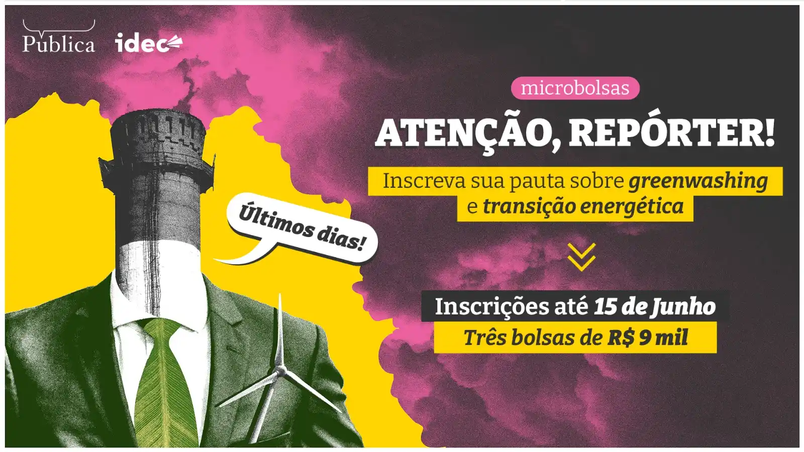 Image from Agência Pública: 👀TÁ ACABANDO | Restam apenas dois dias para fazer a sua inscrição na ...