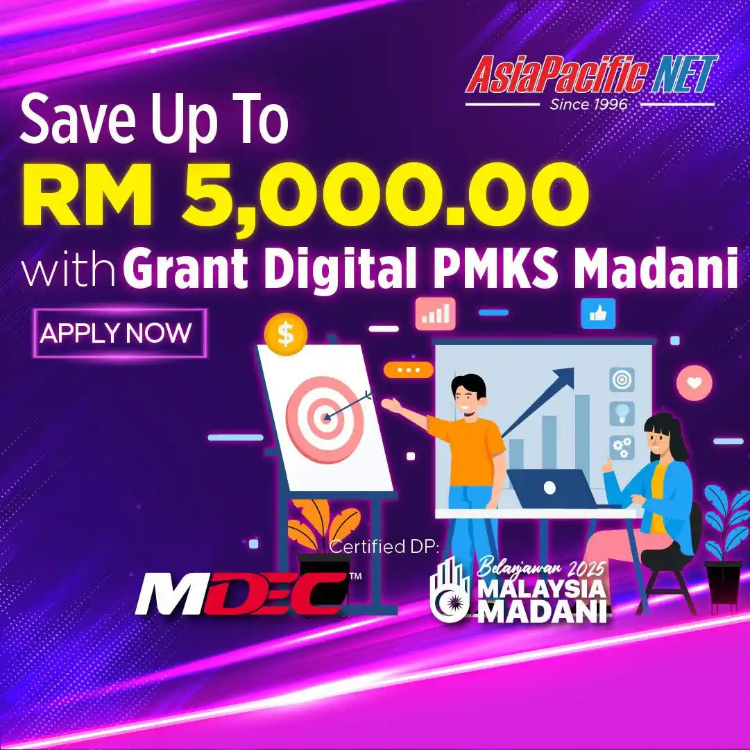Image from Asia Pacific Net: The Digital PMKS Madani (GDPM) Grant is an initiative by the Malaysian...