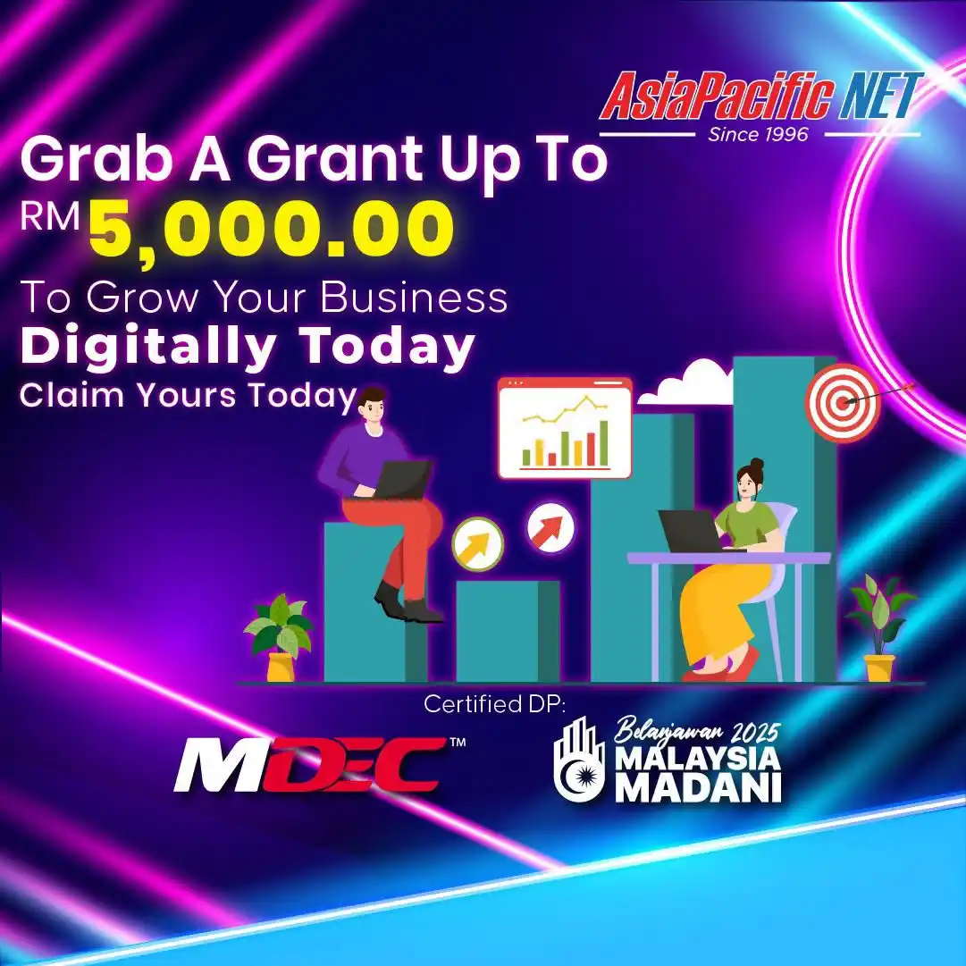Image from Asia Pacific Net: The Digital PMKS Madani (GDPM) Grant is an initiative by the Malaysian...