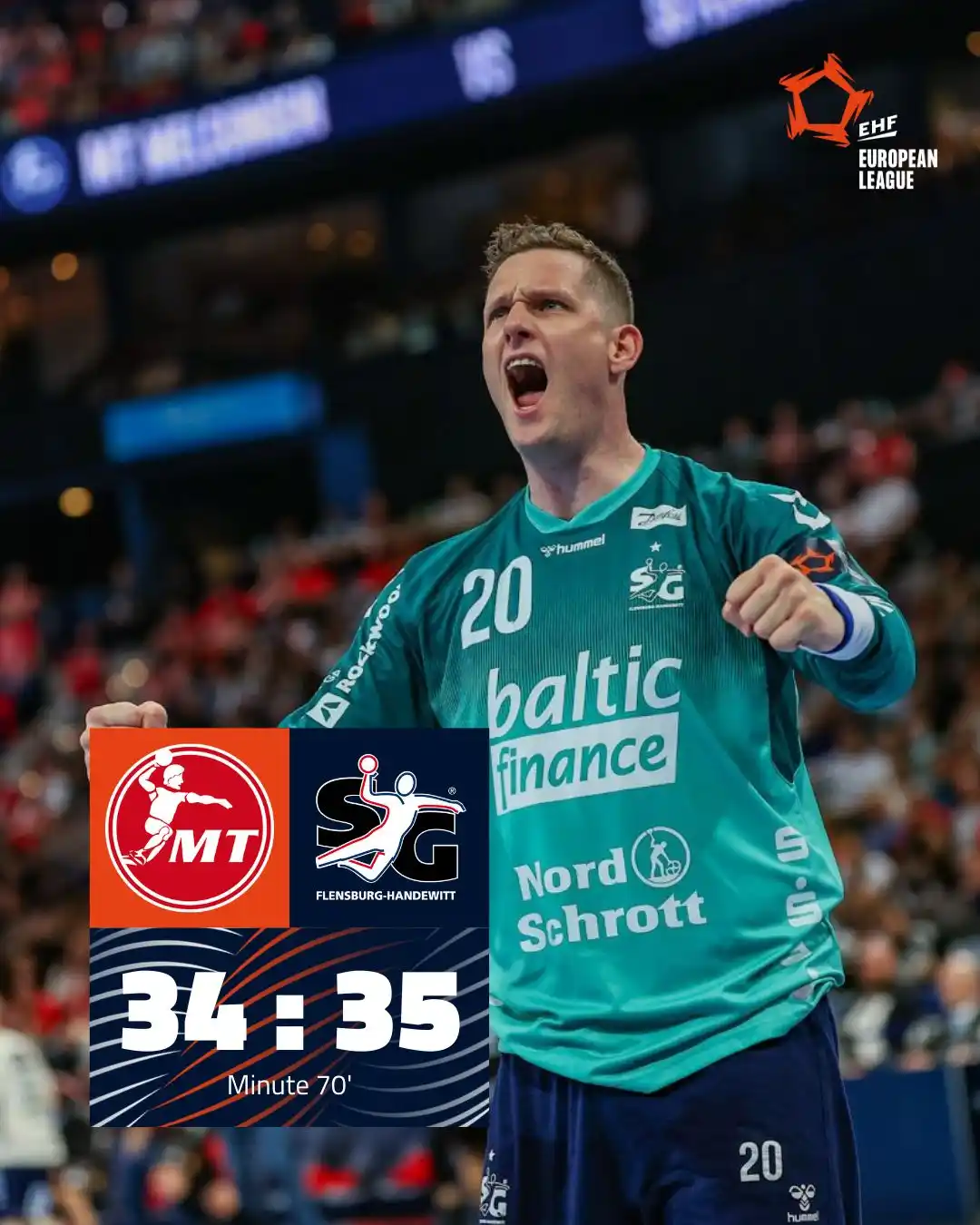 Image from SG Flensburg-Handewitt: Was ein Spiel - was ein Kampf! Für uns heißt es morgen FINALE!!! Ruht...