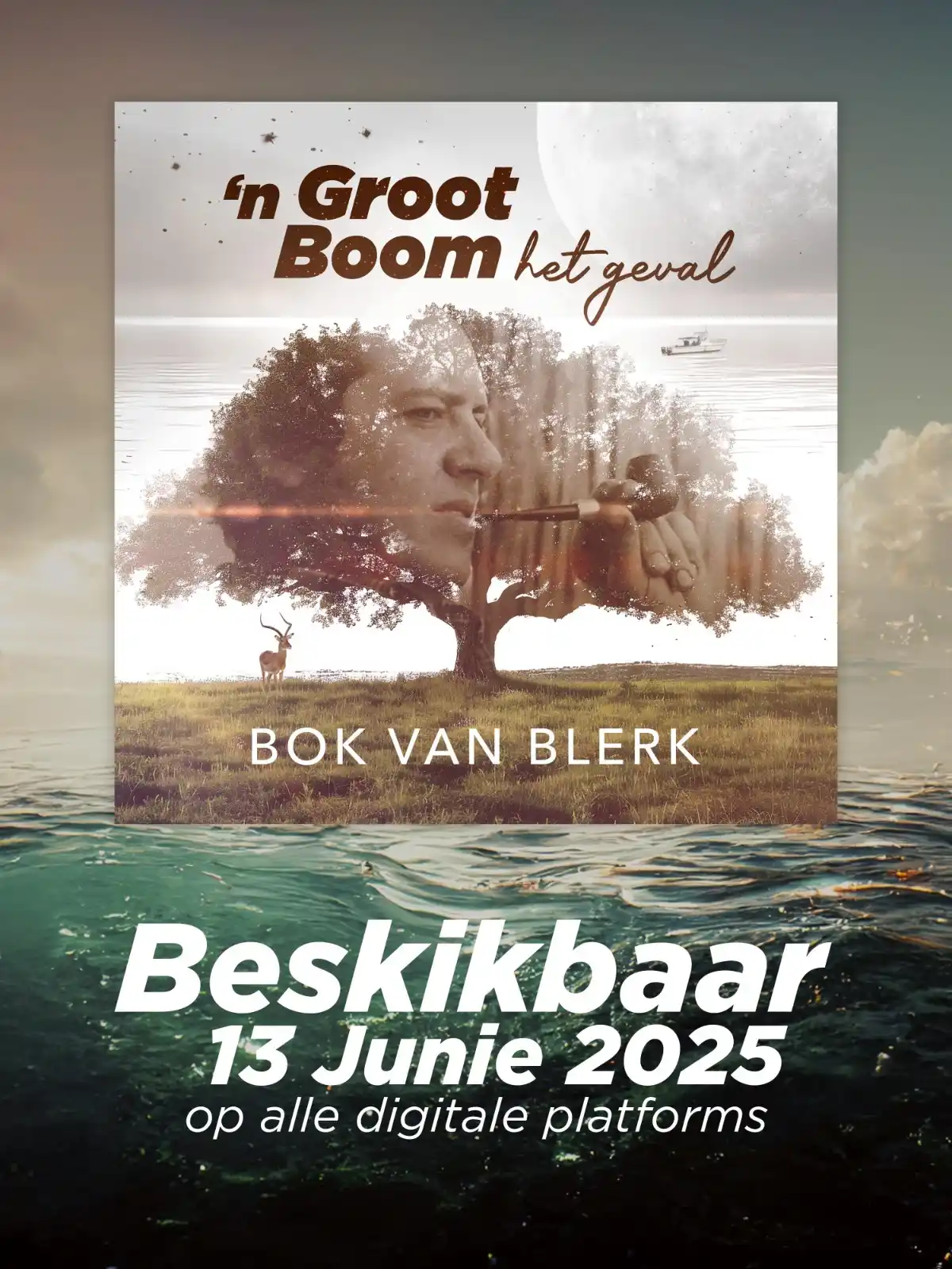 Image from Bok van Blerk: *Bok van Blerk bring huldeblyk aan sy pa in nuwe lied – ’n Groot boom...