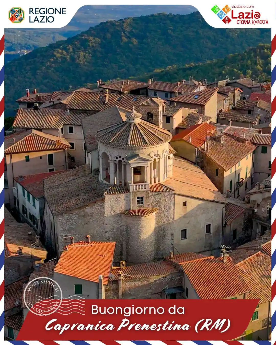 Image from Regione Lazio: _Buongiorno da Capranica Prenestina (RM)_!  🧡 Un antico borgo ricco d...