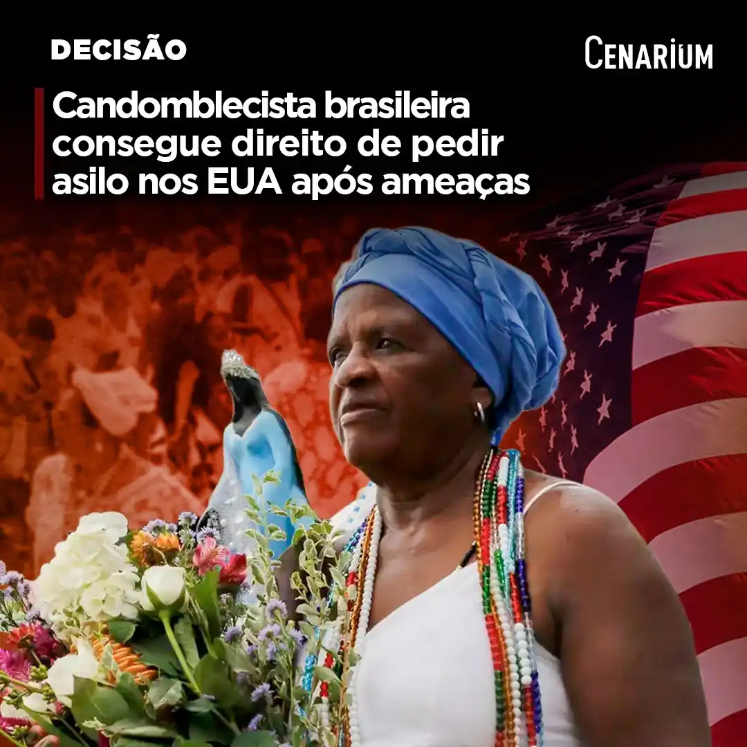 Image from CENARIUM: ❗️ *Candomblecista brasileira consegue direito de pedir asilo nos EUA ...