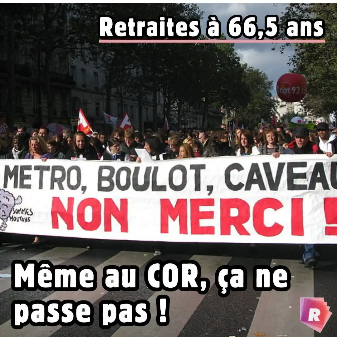 Image from Rapports de force: Ce jeudi, l’Assemblée générale du Conseil d’Orientation (COR) des retr...