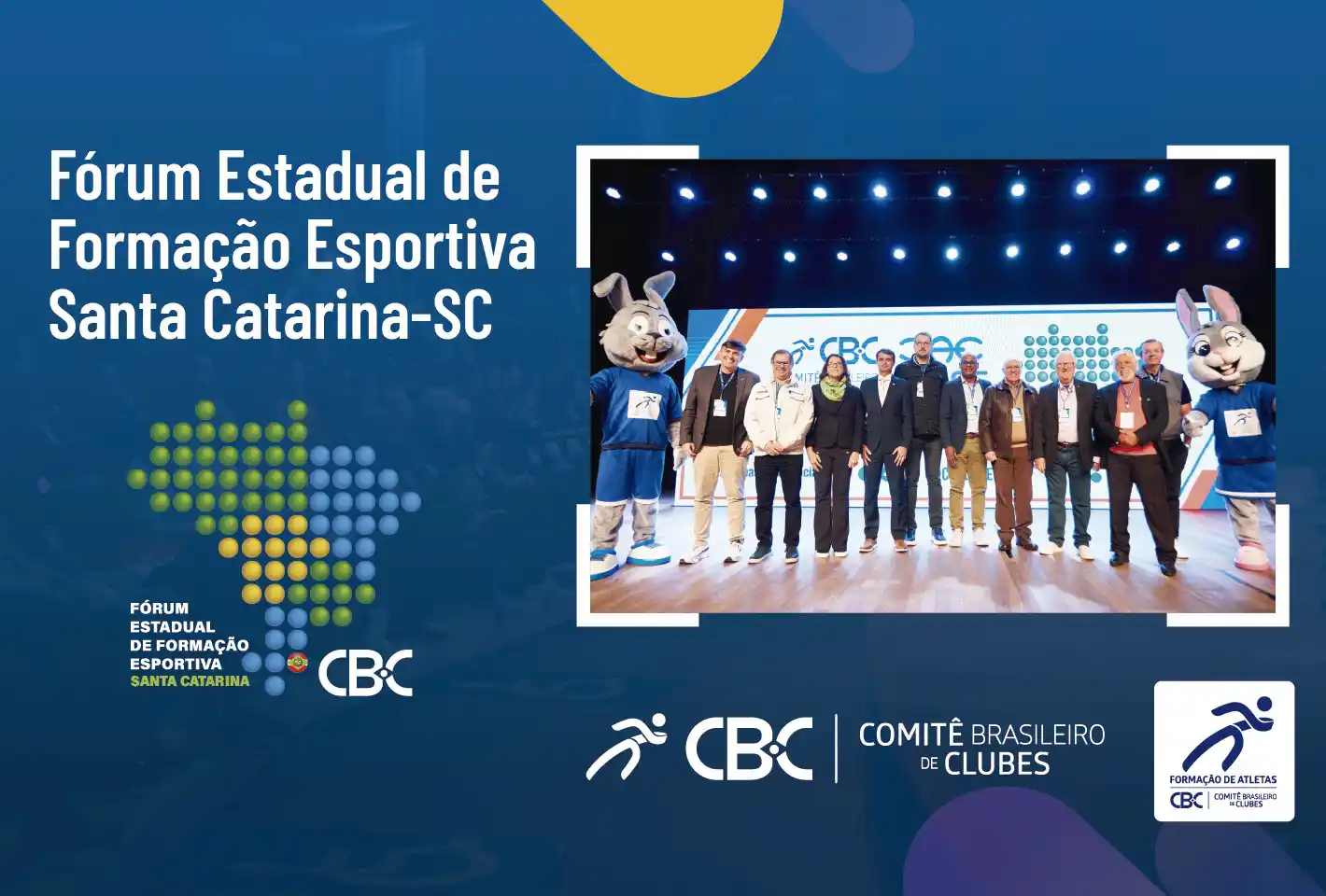 Image from CBClubes - COMITÊ BRASILEIRO DE CLUBES: *Com evento em Santa Catarina, Fórum Estadual de Formação Esportiva al...