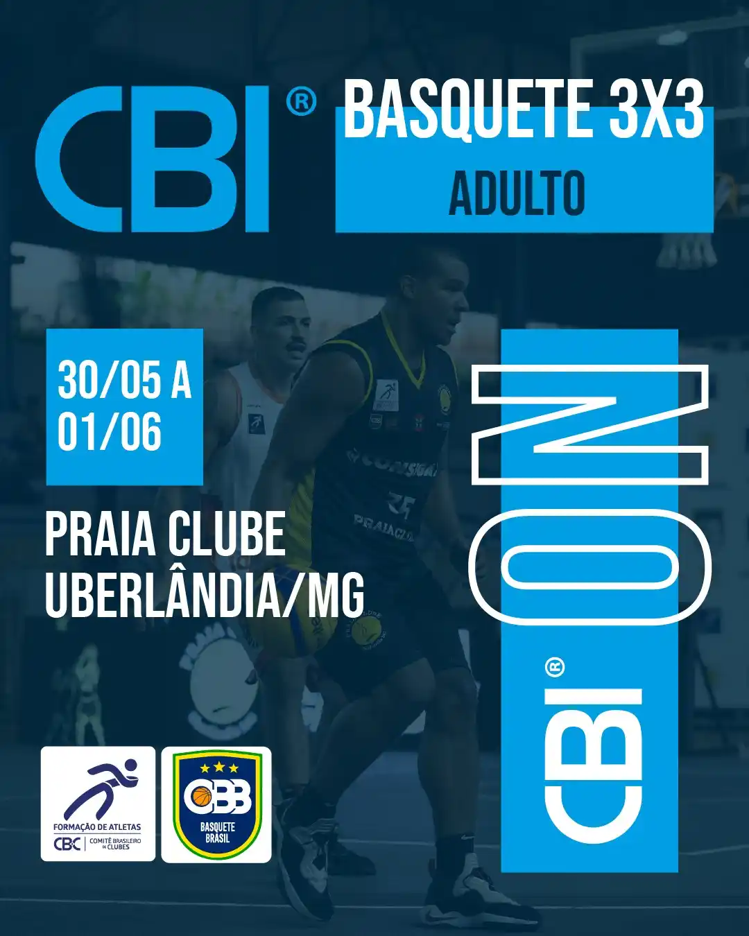 Image from CBClubes - COMITÊ BRASILEIRO DE CLUBES: 🏀 Começou! O CBI® de Basquete 3x3 Adulto já está movimentando as qua...