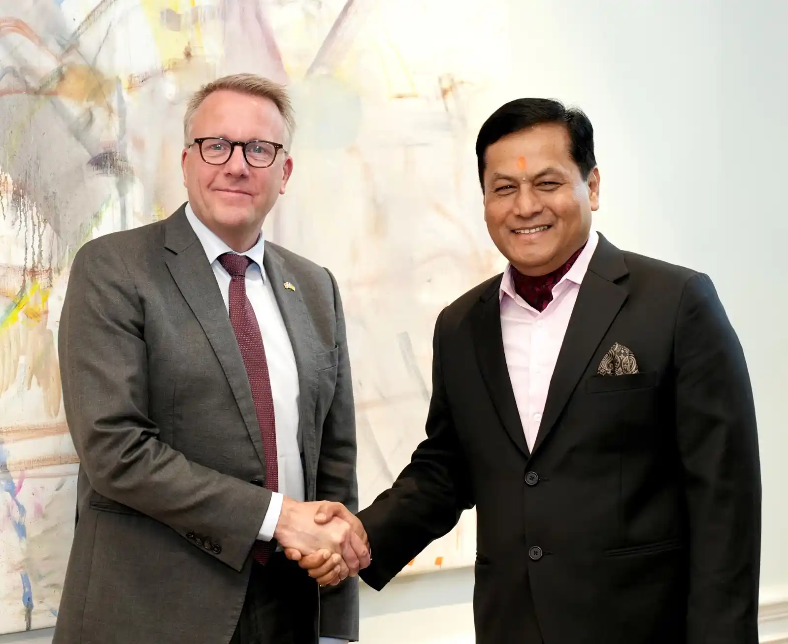 Image from cliQ India: Copenhagen | Union Minister of Ports, Shipping & Waterways, Sarbananda...
