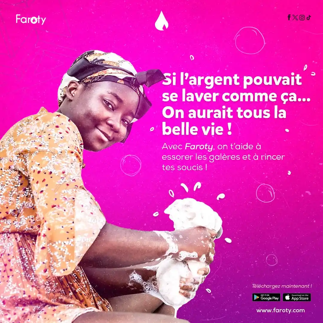 Image from Faroty: 💦 Et si l’argent se lavait comme le linge ? Avec Faroty, on t’aide à ...