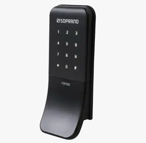 Image from Meus Descontos: Fechadura Digital de Sobrepor Soprano, Preto, FSP202 por *R$254,15 em ...