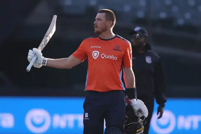 Image from World Cricket Updates: FINN ALLEN TODAY IN MLC: - 51 balls. - 151 runs. - 296.07 strike rate...