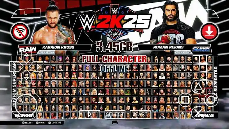 Image from TEMMY GAMING STUDIO: 🔥🎮 GAME NAME: WWE2K25 FULL UPDATE, LATEST CHARACTER, UPDATED CHARACT...