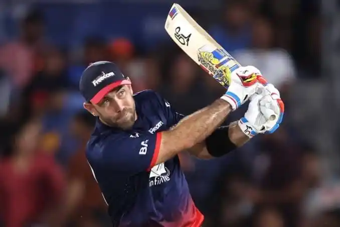 Image from World Cricket Updates: Glenn Maxwell's BBL Scores in 2025: 0, 20*, 58*, 90, 76*, 28 Glenn Ma...