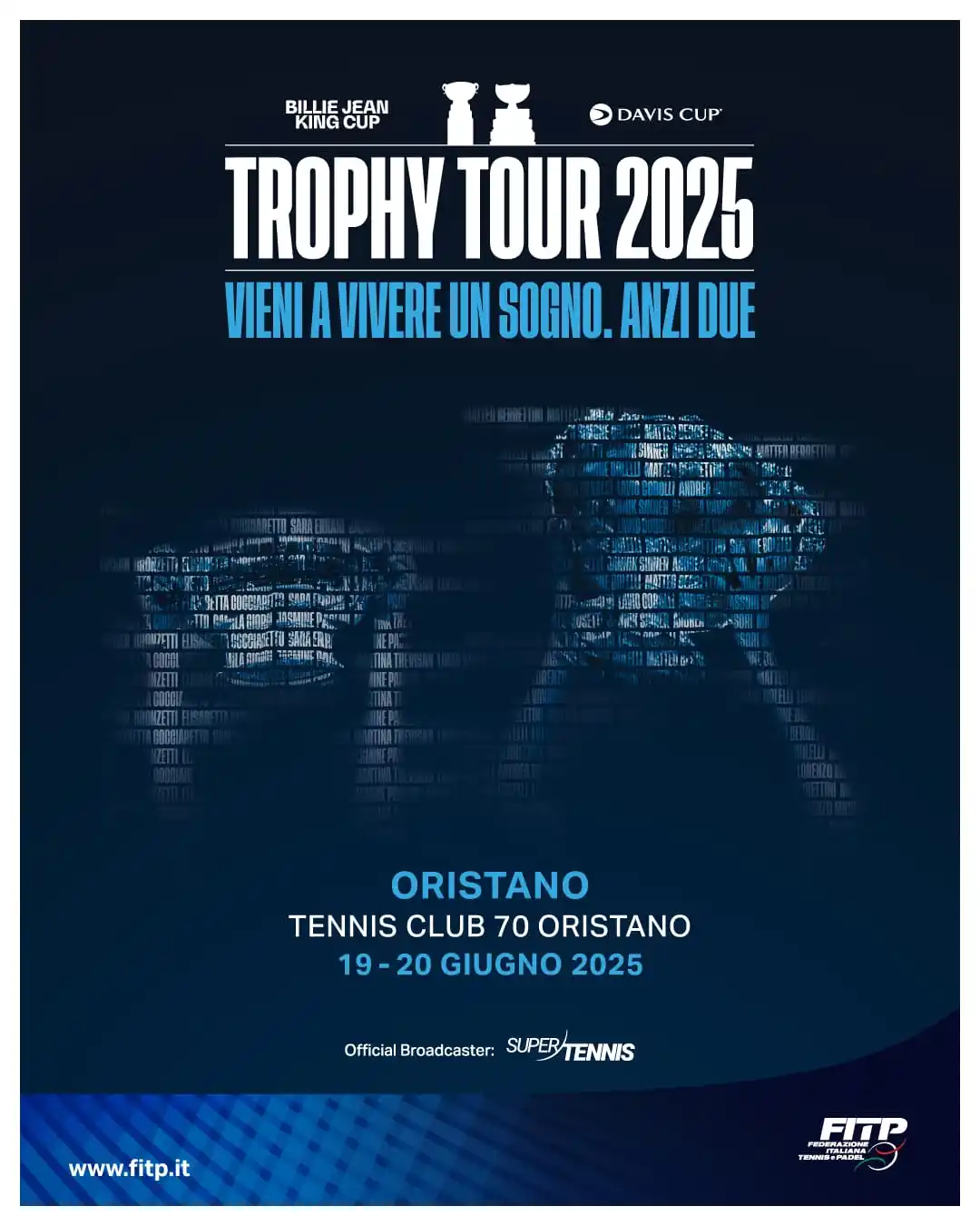Image from Aristanis TV: La Coppa Davis e la Billie Jean King Cup fanno tappa a Torre Grande LE...