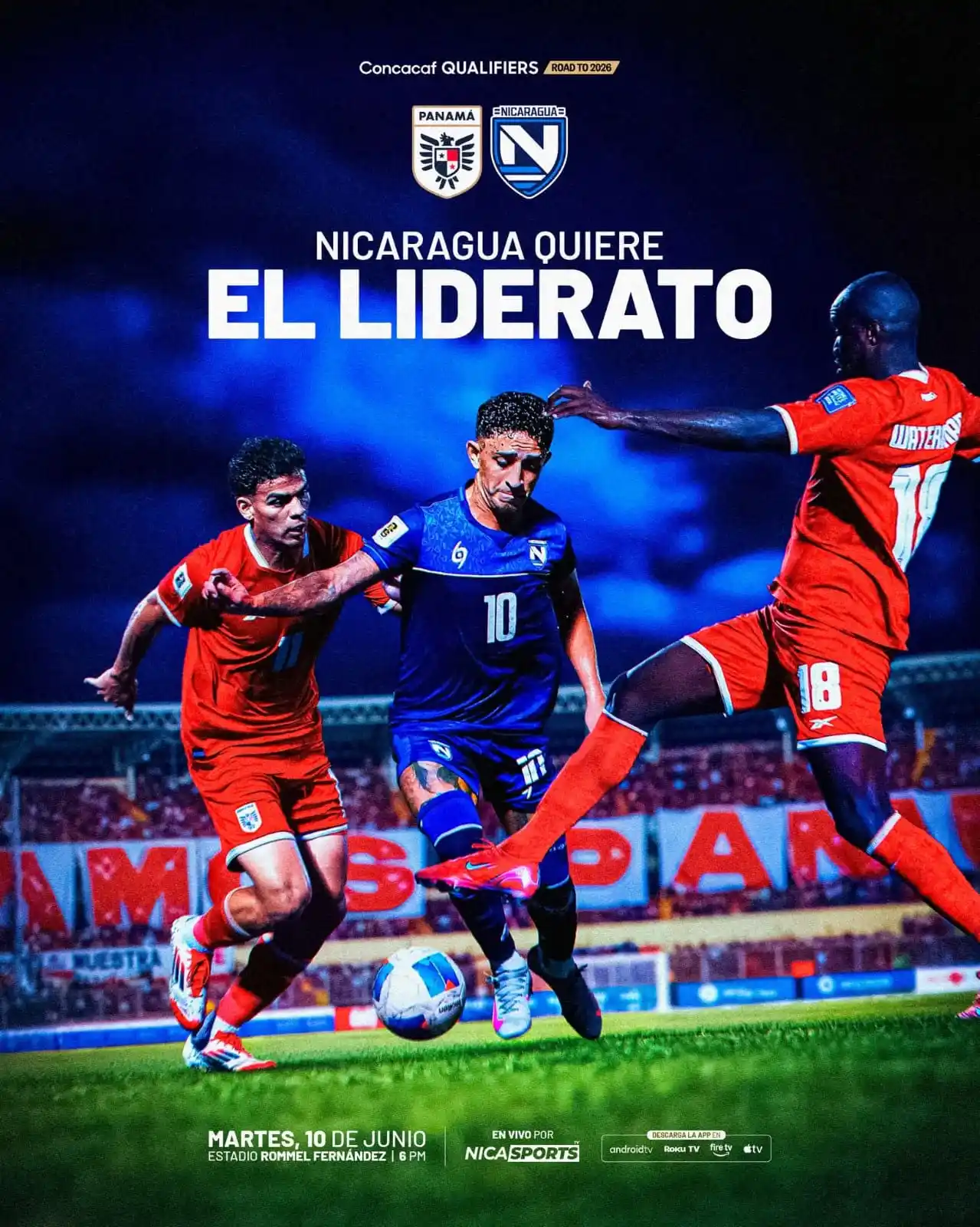 Image from S͇P͇O͇R͇T͇ ͇L͇I͇N͇K͇ ͇T͇V͇ ͇ 🟣🔥: ⚽️🔛 La Selección Nacional de Nicaragua busca el liderato del grupo en...