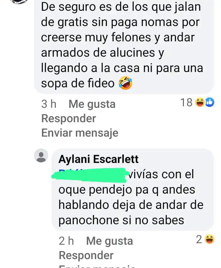 Image from 🚨PAPANIC07⚠️: No vayan a comentarle a la Aylani Escarlet, defiende al cuazito deteni...