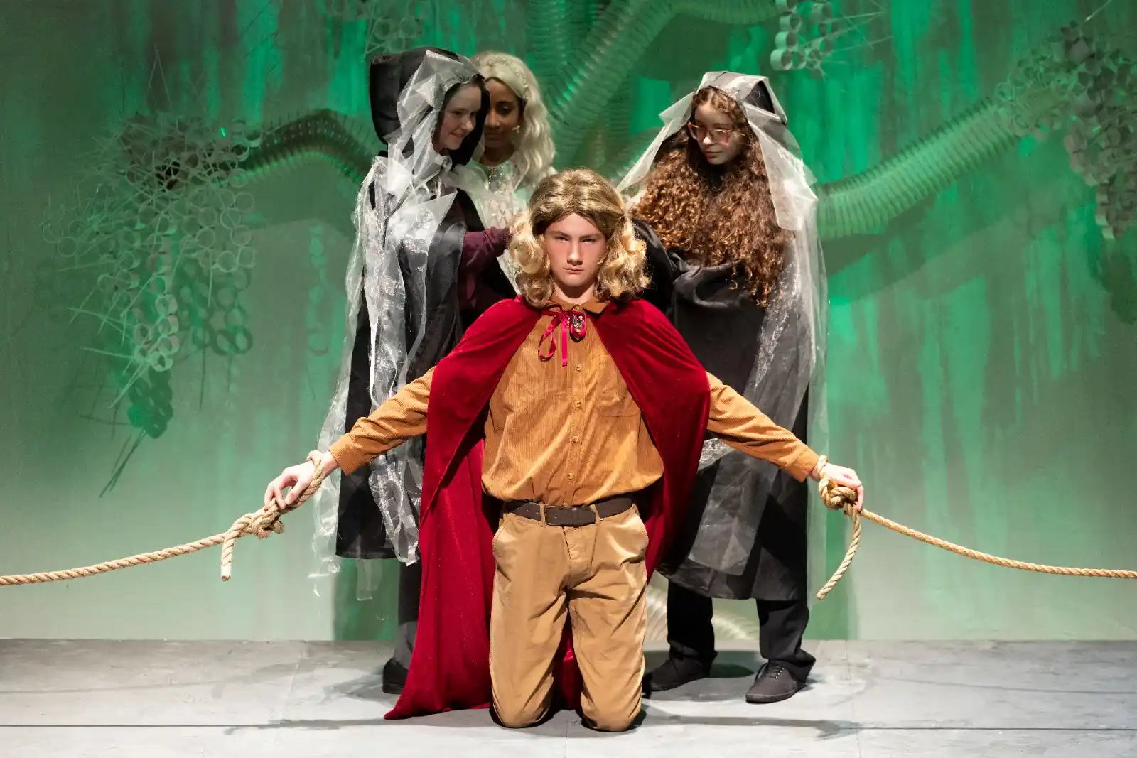 Image from The Perse School Cambridge : Not one, not two, but three separate casts transformed the Peter Hall ...