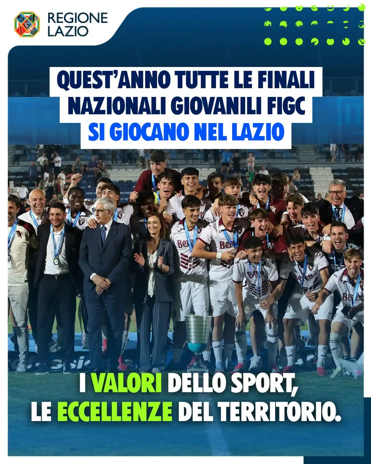 Image from Regione Lazio: ⚽ Proseguono fino al 30 giugno gli appuntamenti nel Lazio con il megli...