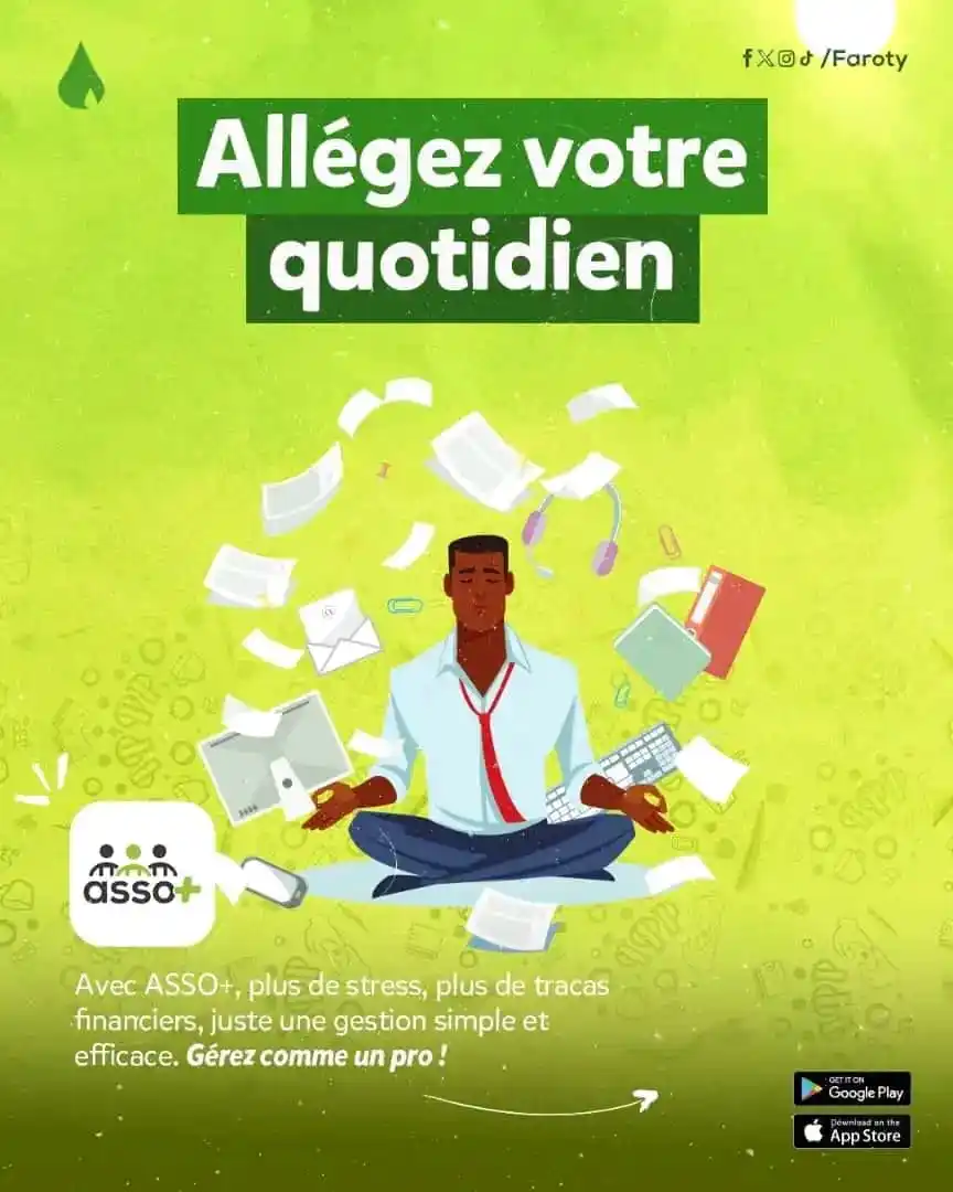 Image from Faroty: 🧮🧾❌ Tontine migraine ? Non merci ! 💸 Avec ASSO+, tu encaisses, on ...