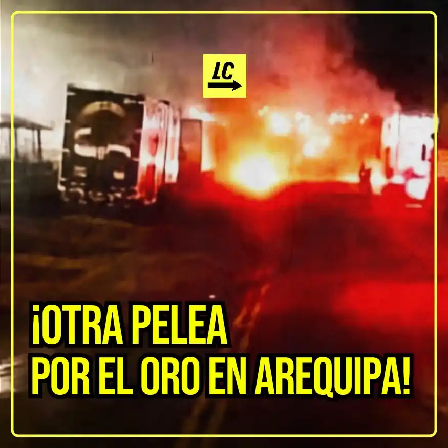 Image from La Contra: ⛏️ Un enfrentamiento entre el Frente de Defensa de Atico y las agrupac...