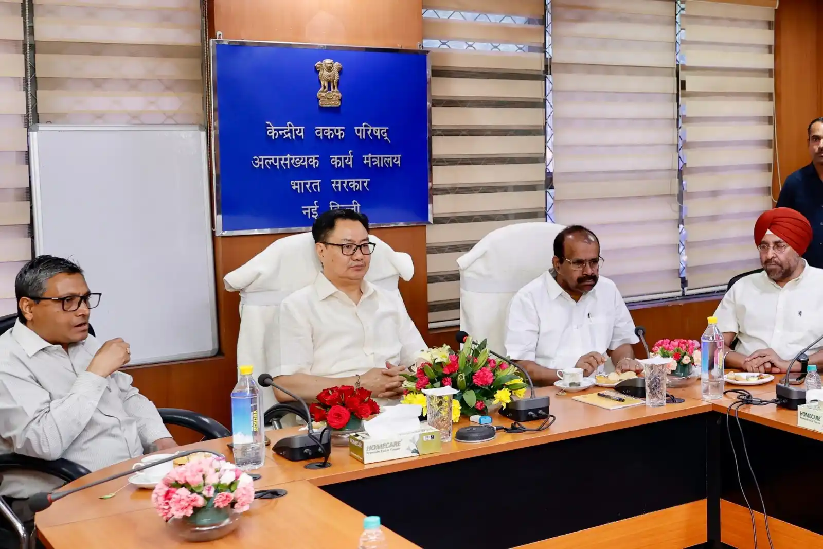 Image from cliQ India: Union Minority Affairs Minister, @KirenRijiju, led the Special Tree Pl...