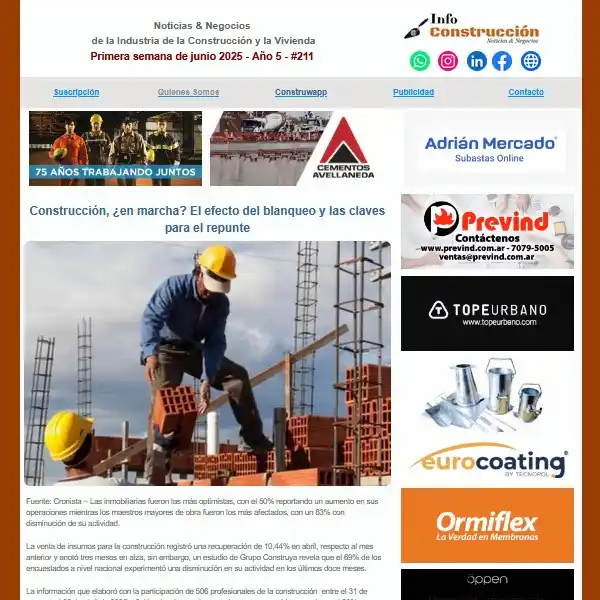 Image from Construwapp by Info Construcción 🇦🇷: 🧱 *Ya está disponible Info Construcción <a class="text-blue-500 hover...