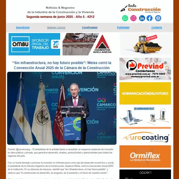 Image from Construwapp by Info Construcción 🇦🇷: 🧱 *Ya está disponible Info Construcción <a class="text-blue-500 hover...