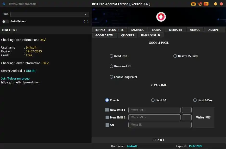 Image from Telmovil Plus News : BMT Pro Android Edition New Setup 3.6 ➖Fix Login Issue ➖Add New Secur...