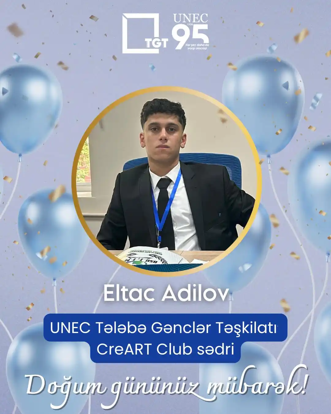 Image from UNEC Tələbə Gənclər Təşkilatı: Bu gün UNEC Tələbə Gənclər Təşkilatı nəzdində fəaliyyət göstərən CreAR...
