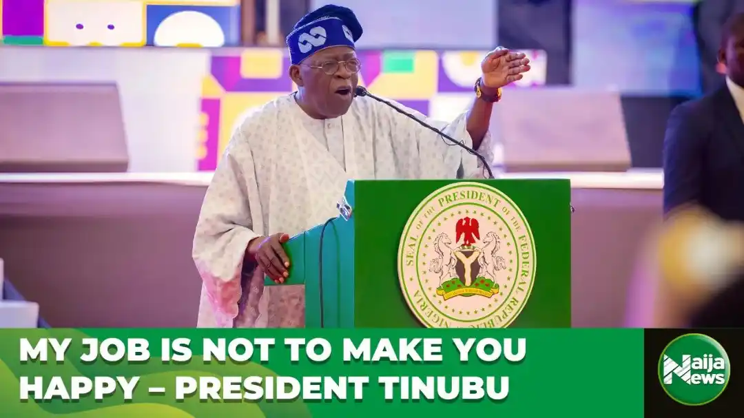 Image from Naija News: "Call Me Any Name – I’m Not Here To Make You Happy, Politically" | Tin...