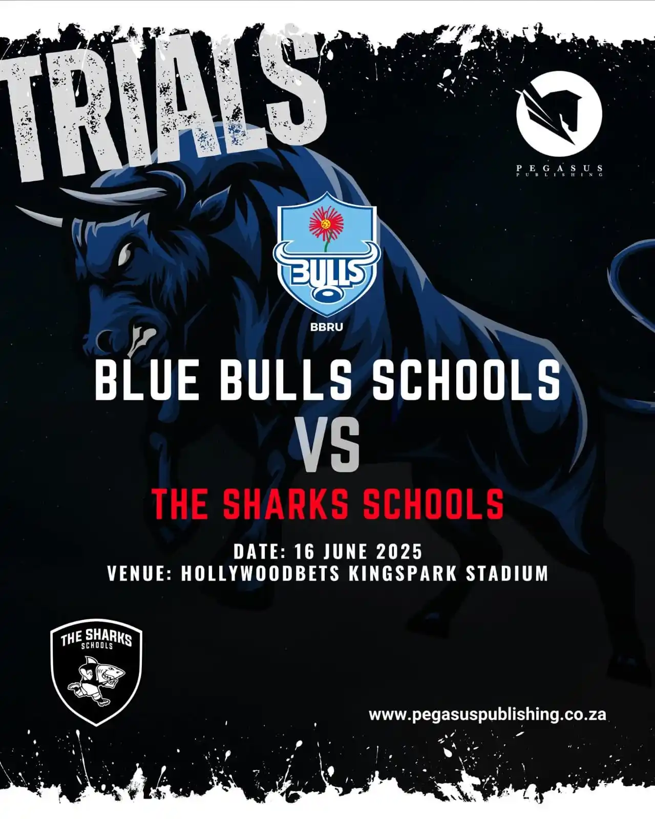 Image from Pegasus Publishing: 🎉 𝗖𝗢𝗡𝗚𝗥𝗔𝗧𝗨𝗟𝗔𝗧𝗜𝗢𝗡𝗦!! 🏉💙  We’re proud to announce that...