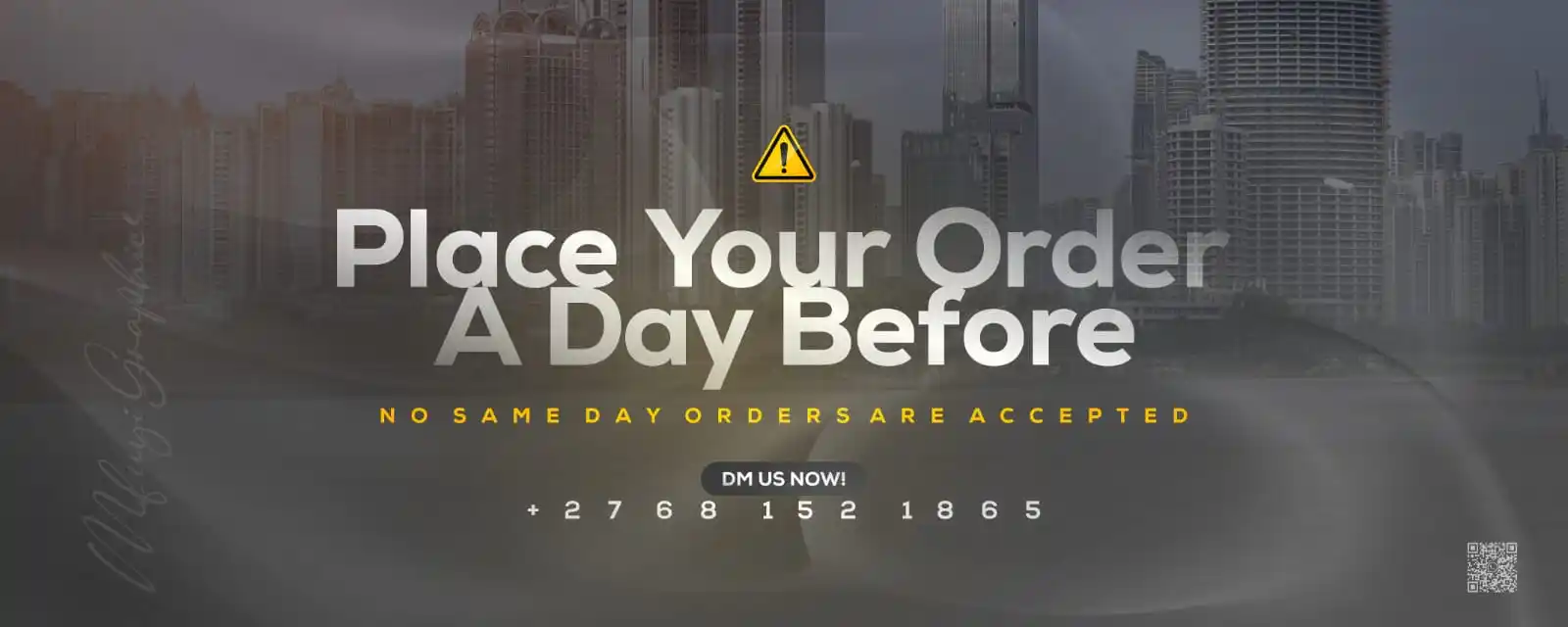 Image from Mfuyee Legacy💛🇿🇦: Design Order Reminder!  📝🕒 To ensure your designs are perfect, pleas...