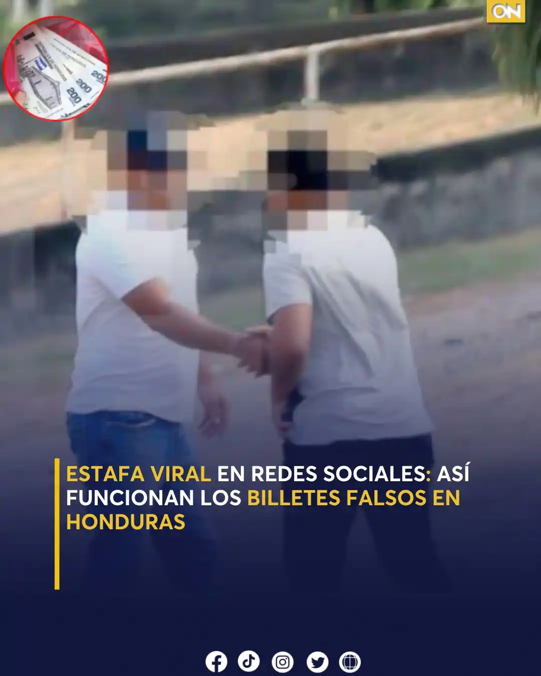 Image from Once Noticias : 💰💸| Estos billetes son imitaciones de alta calidad de las denominaci...