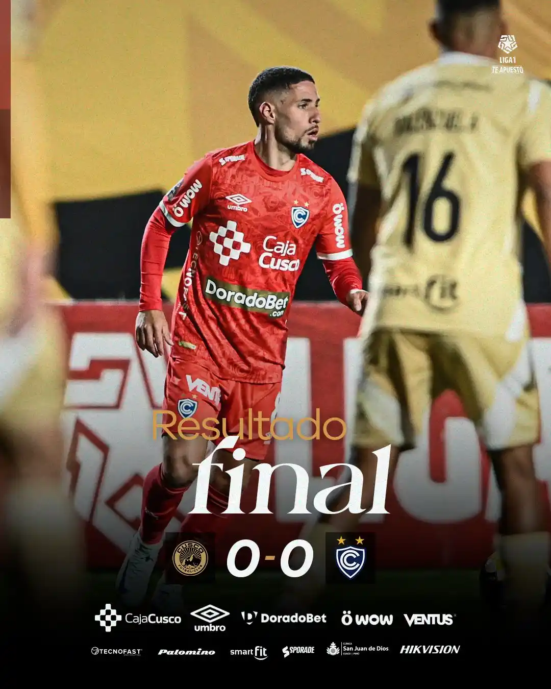 Image from Club Cienciano: ยก๐๐๐ก๐๐ ๐๐๐ ๐ฃ๐๐ฅ๐ง๐๐๐ข! ๐ Cusco FC 0-0 Cienciano...