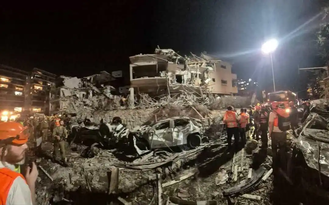 Image from Key To Success 🌍: Fox News has confirmed that Iran targeted the Israel Ministry of War h...