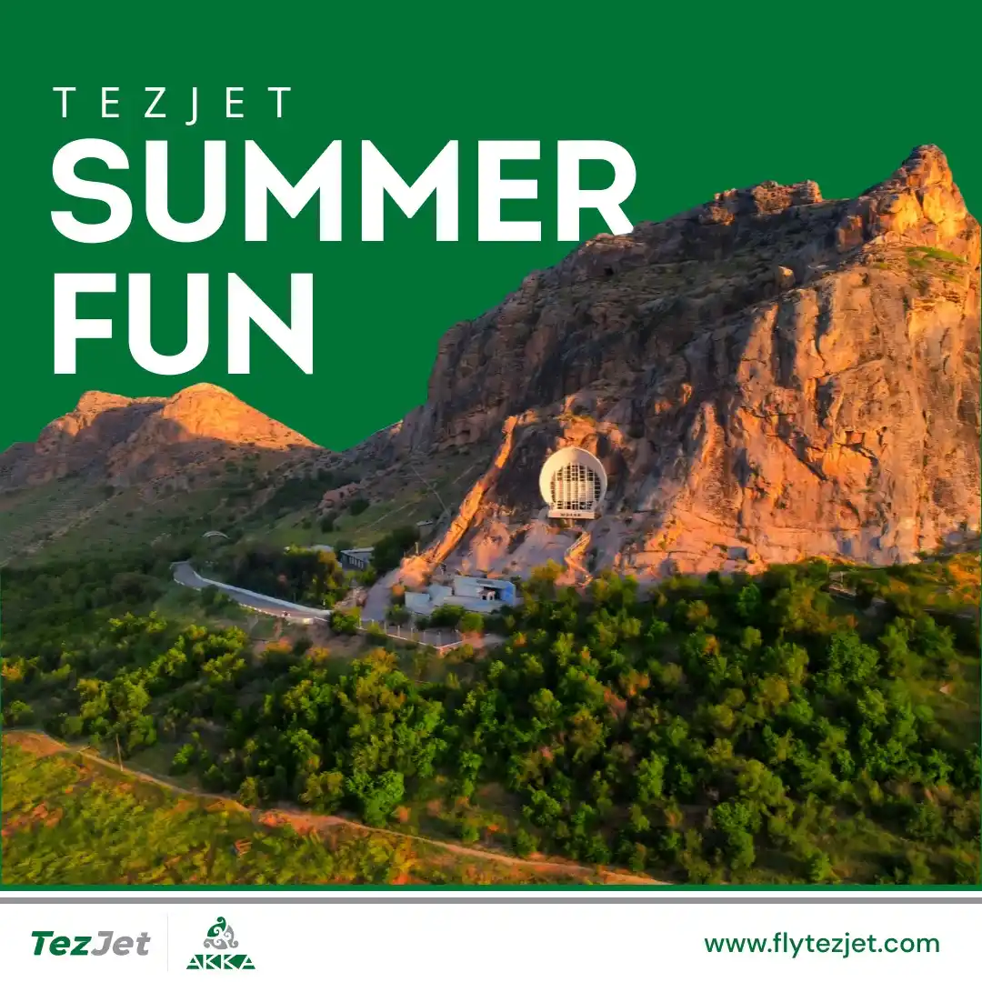 Image from TezJet: 🇬🇧 This summer – Tez to Osh  www.flytezjet.com  <a class="text-blue-...