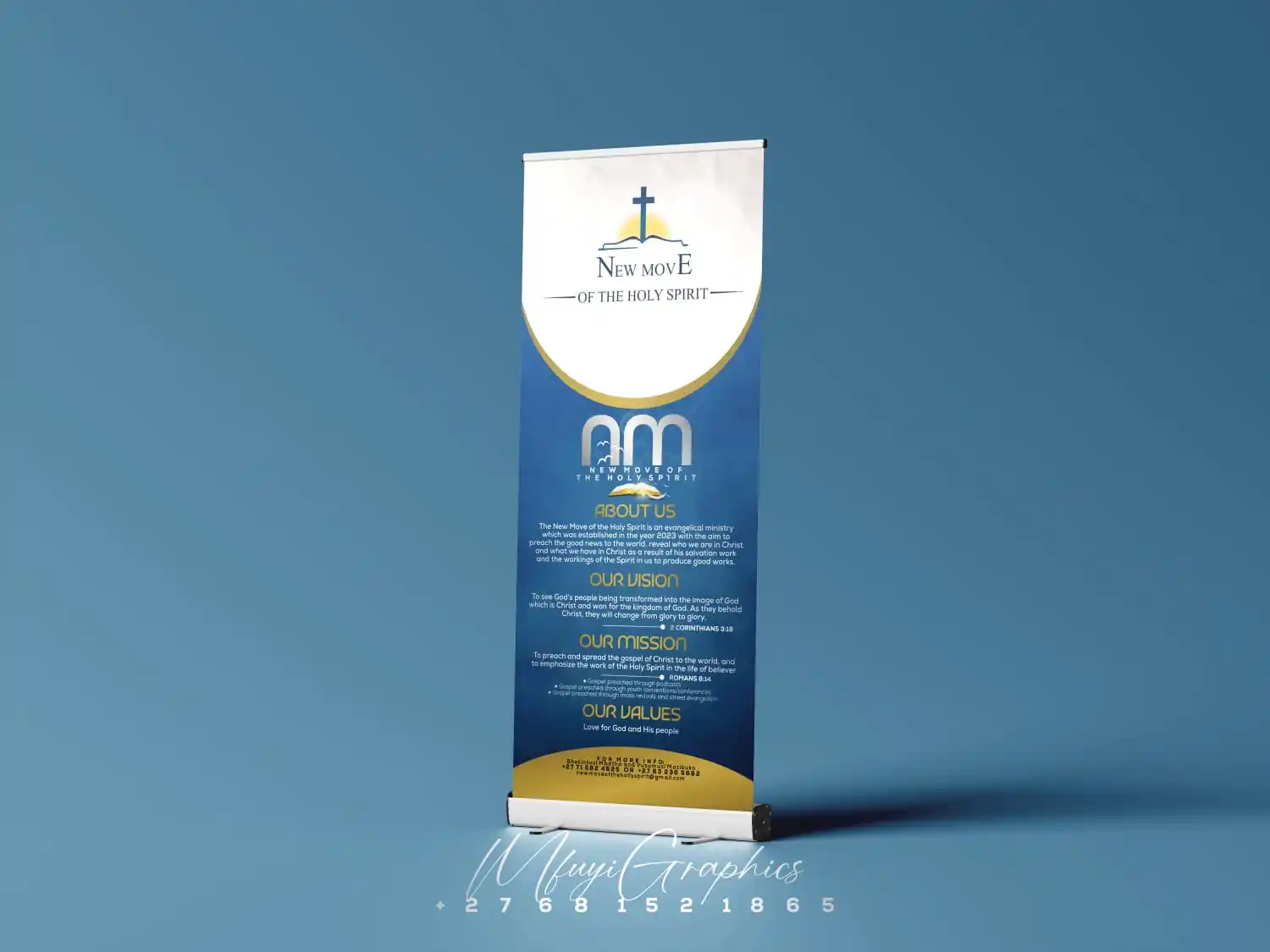 Image from Mfuyee Legacy💛🇿🇦: Get noticed with our Pull Up Banners! 📣🎯 Prices: - 1 Banner: R1200 -...