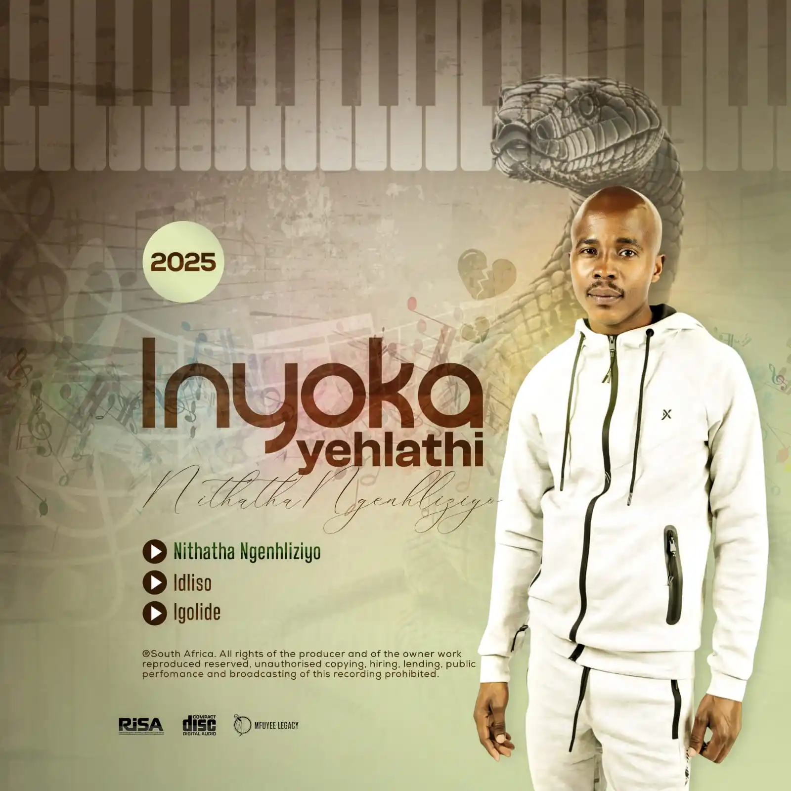 Image from Mfuyee Legacy💛🇿🇦: Get ready to vibe! 🎉 The 'Inyoka Yehlathi' album is NOW LIVE on all d...