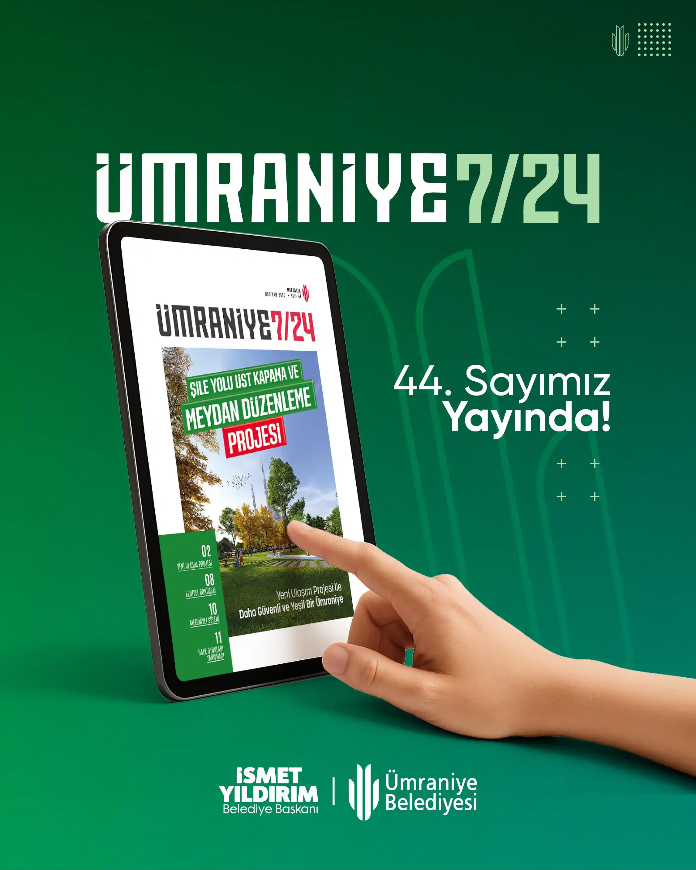 Image from Ümraniye Belediyesi: Haftalık Bültenimizin Bu Sayısında: ➡️ Yeni ulaşım projemizle daha gü...