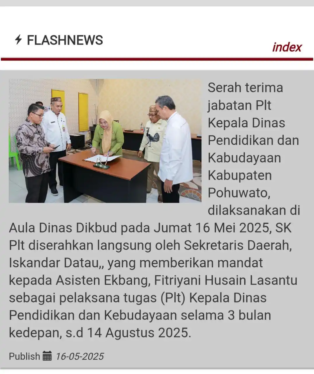 BKPSDM Pohuwato post