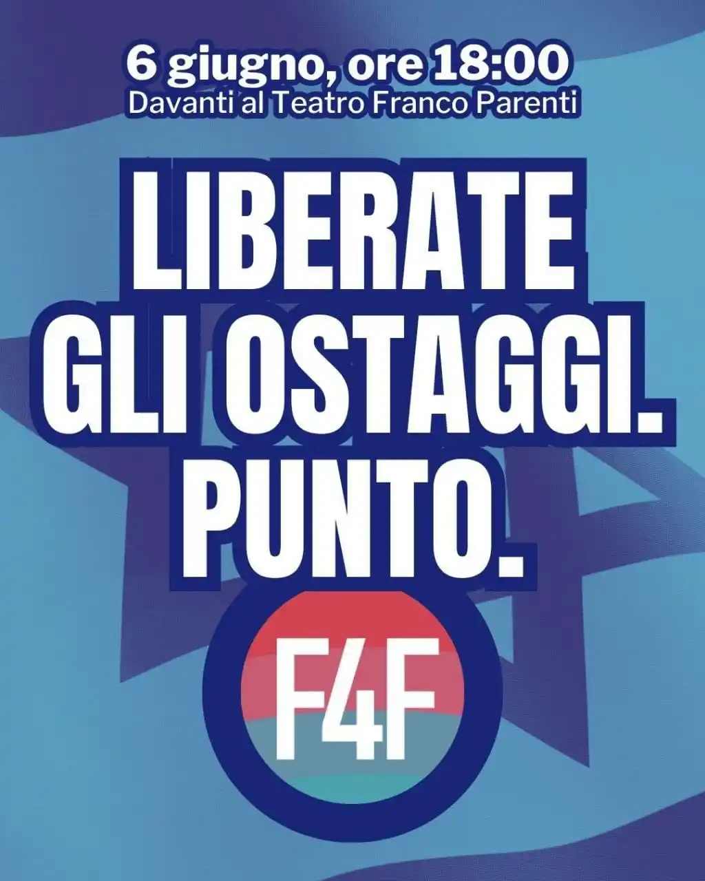 Image from Free4Future: Israele non deve arrendersi. Non si può mettere sullo stesso piano uno...