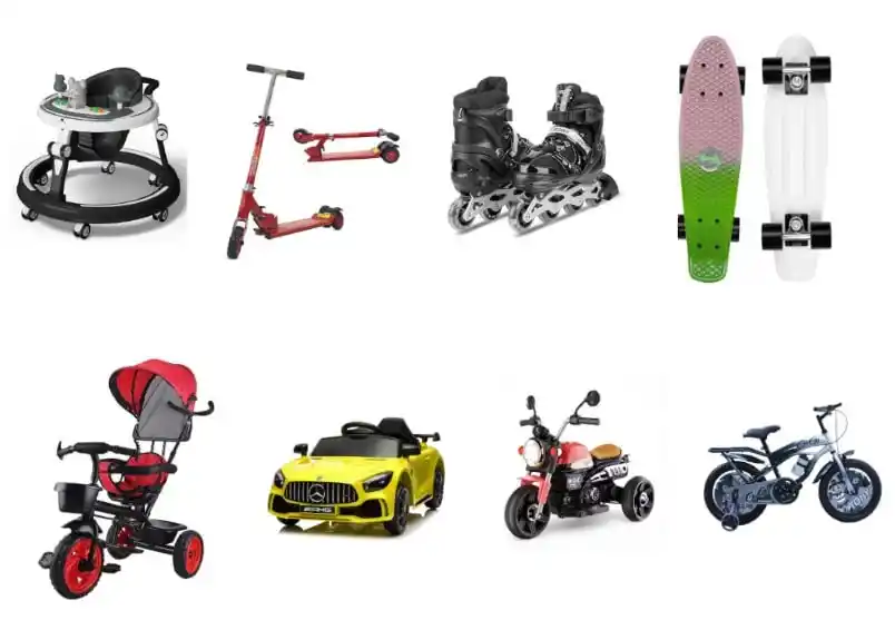 Image from DealsSpy Deals @ WhatsApp: 👦 Kids Cycles & Rides Accessories Minimum 70% Discount *Kids Walker...