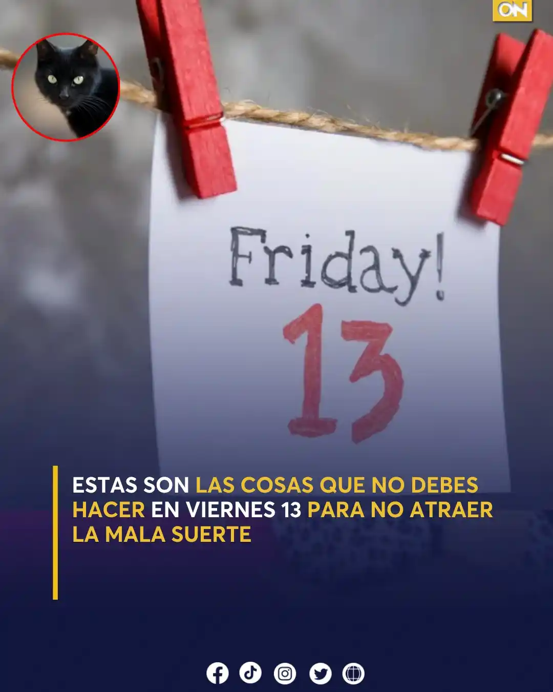 Image from Once Noticias : Los creyentes advierten que esta fecha puede representar un peligro si...