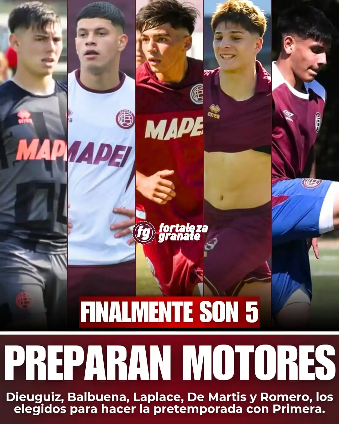 Image from 𝗙𝗼𝗿𝘁𝗮𝗹𝗲𝘇𝗮 𝗚𝗿𝗮𝗻𝗮𝘁𝗲 🇱🇻: 🇱🇻🔄 *CAMBIO DE PLANES* A último momento se bajan Benjamín Acosta y...