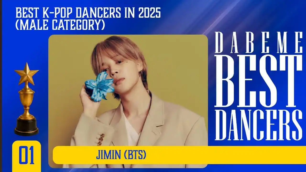 Image from JIMIN NATION: MELHORES DANÇARINOS DE DABEME 2025🏆  Jimin ficou em primeiro lugar na...